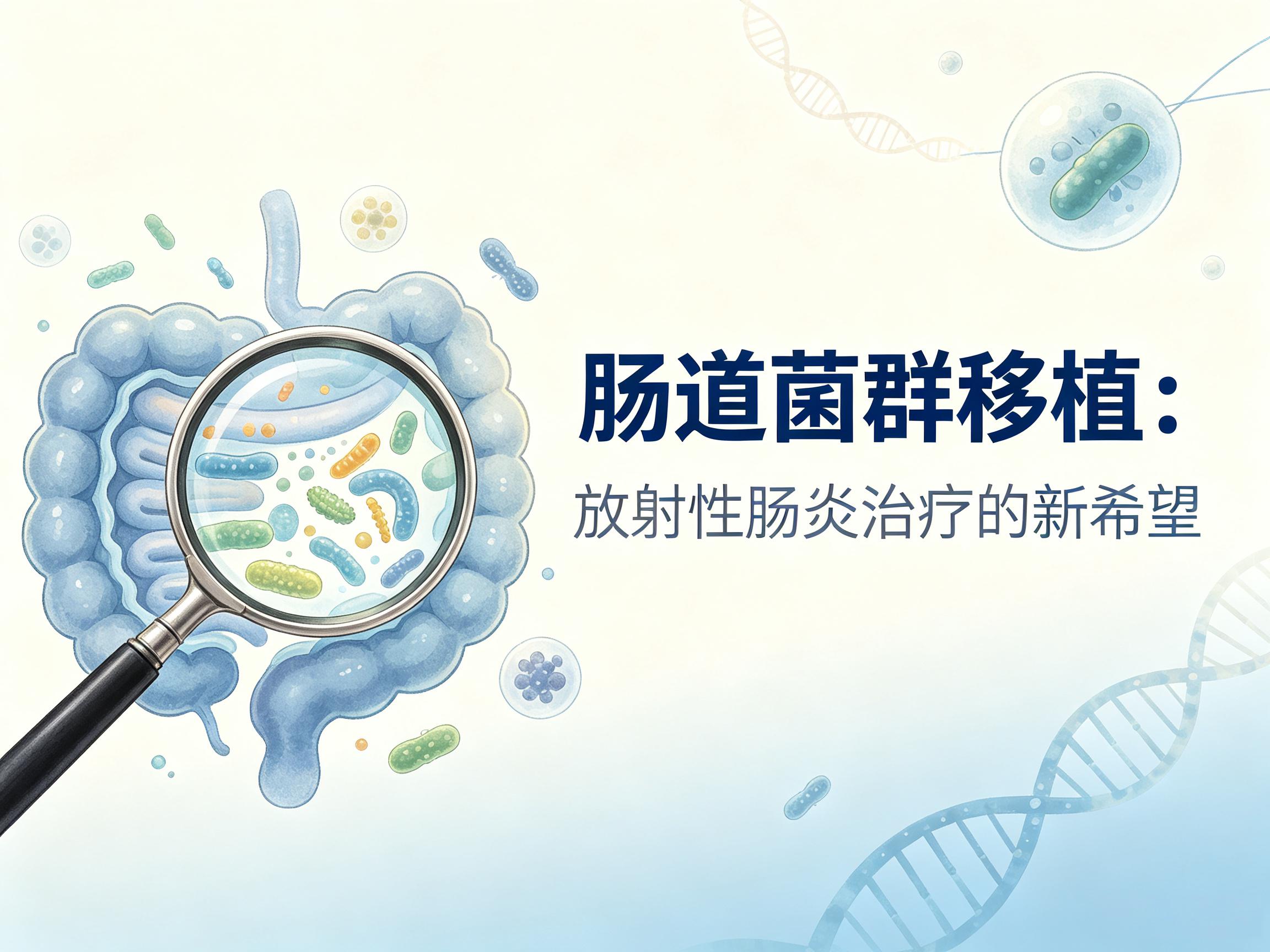 咸阳市|第3期 肠道菌群移植：放射性肠炎治疗的新希望
